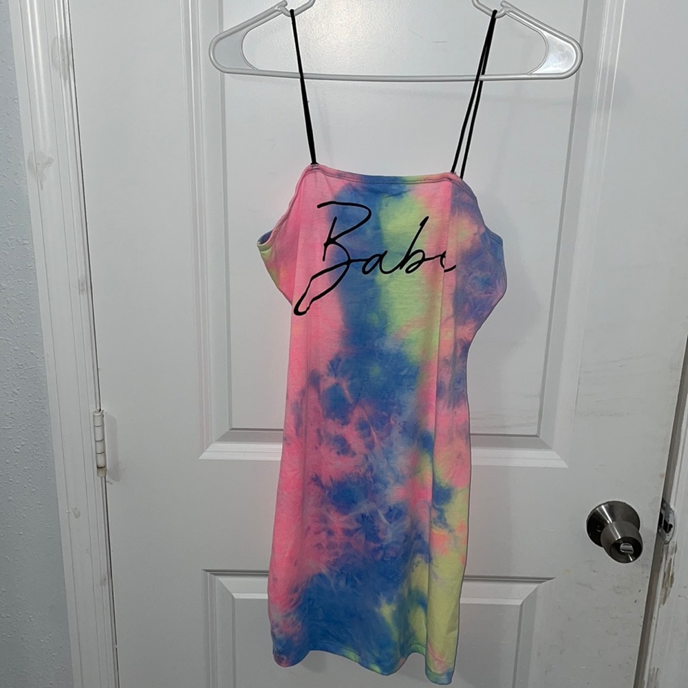 Mini Tye dye dress